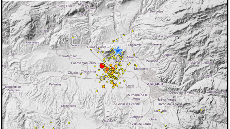 GEOLYDER NEWS: Serie sísmica en la provincia de Granada
